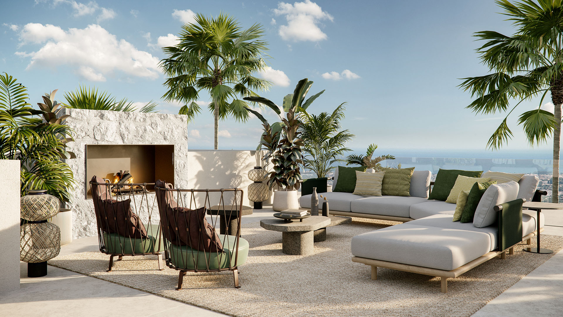 The Avenue B rooftop